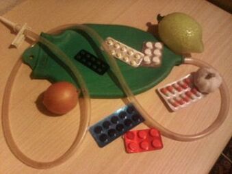 Enemas and medications to remove parasites