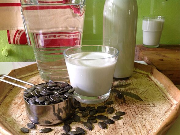 Pumpkin Seed Milk for Insects